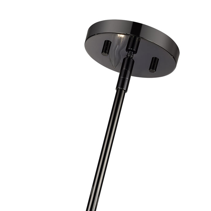 Livex Lighting - 46986-46 - Ten Light Chandelier - Monaco - Black Chrome