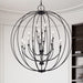Livex Lighting - 46991-04 - 19 Light Foyer Chandelier - Milania - Black with Brushed Nickel