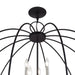 Livex Lighting - 46991-04 - 19 Light Foyer Chandelier - Milania - Black with Brushed Nickel