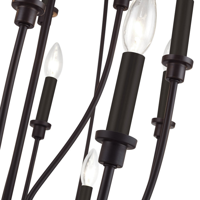 Livex Lighting - 46991-07 - 19 Light Foyer Chandelier - Milania - Bronze