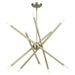 Livex Lighting - 47006-01 - Ten Light Chandelier - Soho - Antique Brass