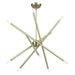 Livex Lighting - 47006-01 - Ten Light Chandelier - Soho - Antique Brass