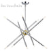 Livex Lighting - 47006-52 - Ten Light Chandelier - Soho - Polished Chrome with Polished Brass