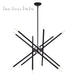 Livex Lighting - 47007-04 - 12 Light Chandelier - Soho - Black