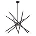 Livex Lighting - 47007-04 - 12 Light Chandelier - Soho - Black