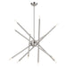 Livex Lighting - 47007-91 - 12 Light Chandelier - Soho - Brushed Nickel