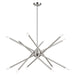 Livex Lighting - 47007-91 - 12 Light Chandelier - Soho - Brushed Nickel