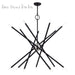 Livex Lighting - 47009-04 - 14 Light Foyer Chandelier - Soho - Black