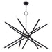 Livex Lighting - 47009-04 - 14 Light Foyer Chandelier - Soho - Black