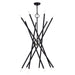 Livex Lighting - 47009-04 - 14 Light Foyer Chandelier - Soho - Black
