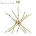 Livex Lighting - 47009-12 - 14 Light Foyer Chandelier - Soho - Satin Brass