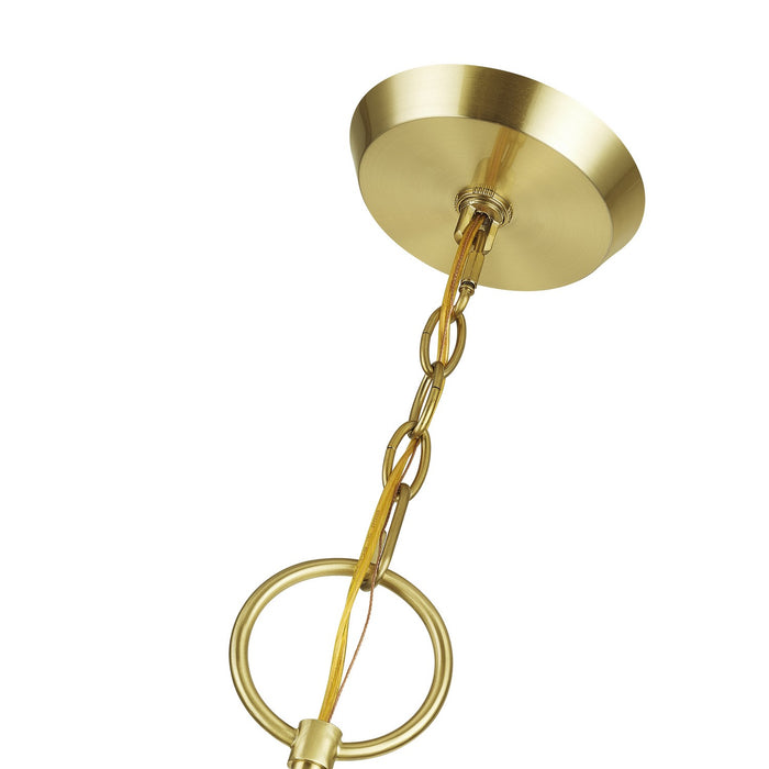 Livex Lighting - 47009-12 - 14 Light Foyer Chandelier - Soho - Satin Brass
