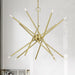 Livex Lighting - 47009-12 - 14 Light Foyer Chandelier - Soho - Satin Brass