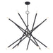 Livex Lighting - 47009-76 - 14 Light Foyer Chandelier - Soho - Scandinavian Gray with Brushed Nickel