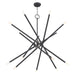 Livex Lighting - 47009-76 - 14 Light Foyer Chandelier - Soho - Scandinavian Gray with Brushed Nickel