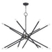 Livex Lighting - 47009-76 - 14 Light Foyer Chandelier - Soho - Scandinavian Gray with Brushed Nickel
