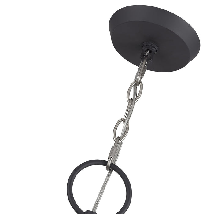 Livex Lighting - 47009-76 - 14 Light Foyer Chandelier - Soho - Scandinavian Gray with Brushed Nickel