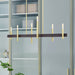 Livex Lighting - 49336-12 - Six Light Linear Chandelier - Denmark - Satin Brass with Bronze