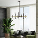 Livex Lighting - 49347-07 - Eight Light Chandelier - Denmark - Bronze with Antique Brass