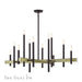 Livex Lighting - 49349-07 - 12 Light Foyer Chandelier - Denmark - Bronze with Antique Brass