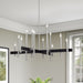 Livex Lighting - 49349-91 - 12 Light Chandelier - Denmark - Brushed Nickel with Black