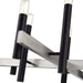 Livex Lighting - 49996-04 - Eight Light Chandelier - Helsinki - Black with Brushed Nickel