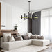 Livex Lighting - 49996-07 - Eight Light Chandelier - Helsinki - Bronze with Antique Brass