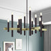 Livex Lighting - 49997-07 - 12 Light Foyer Chandelier - Helsinki - Bronze with Antique Brass