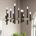 Livex Lighting - 49997-07 - 12 Light Foyer Chandelier - Helsinki - Bronze with Antique Brass