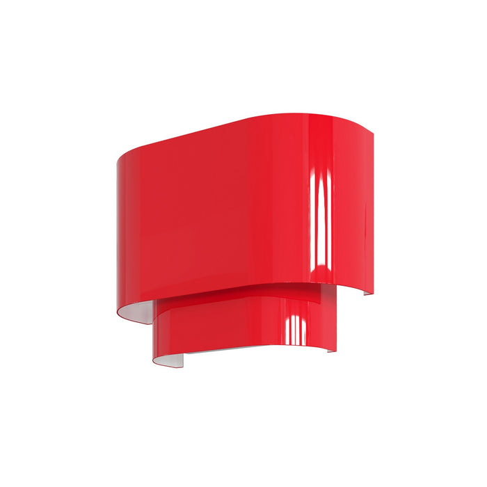 Livex Lighting - 50299-72 - One Light Wall Sconce - Springview - Shiny Red