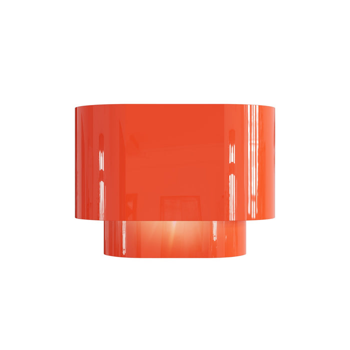 Livex Lighting - 50299-77 - One Light Wall Sconce - Springview - Shiny Orange
