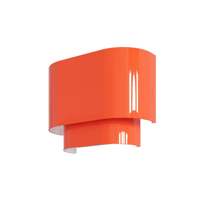 Livex Lighting - 50299-77 - One Light Wall Sconce - Springview - Shiny Orange