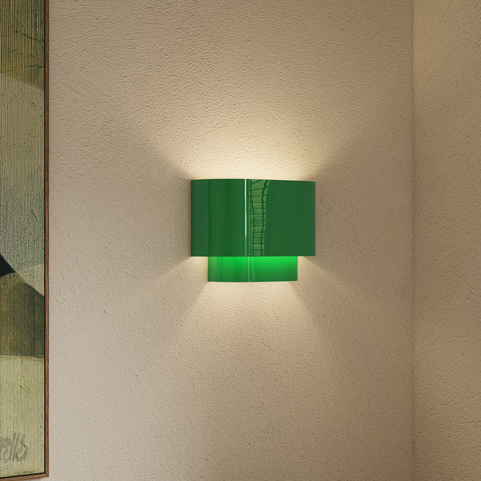 Livex Lighting - 50299-78 - One Light Wall Sconce - Springview - Shiny Apple Green