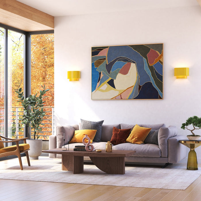 Livex Lighting - 50299-82 - One Light Wall Sconce - Springview - Shiny Yellow