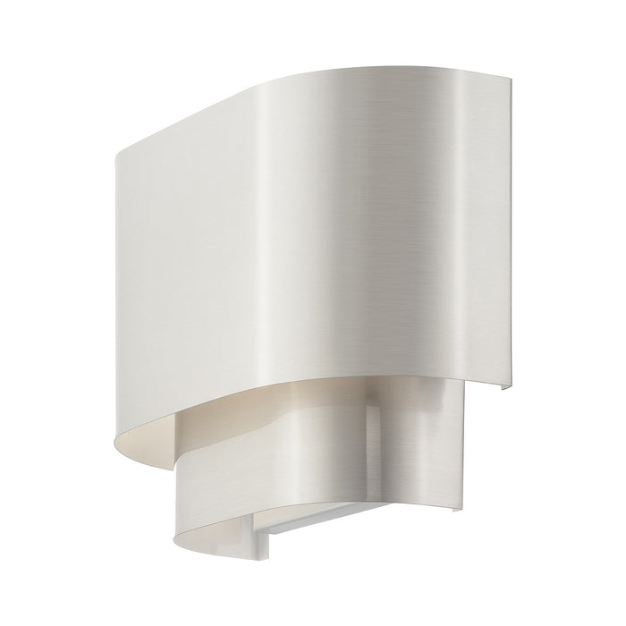 Livex Lighting - 50299-91 - One Light Wall Sconce - Springview - Brushed Nickel