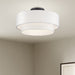 Livex Lighting - 50306-07 - Three Light Semi-Flush Mount - Manorwood - Bronze
