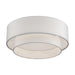 Livex Lighting - 50306-33 - Three Light Semi-Flush Mount - Manorwood - Soft Gold
