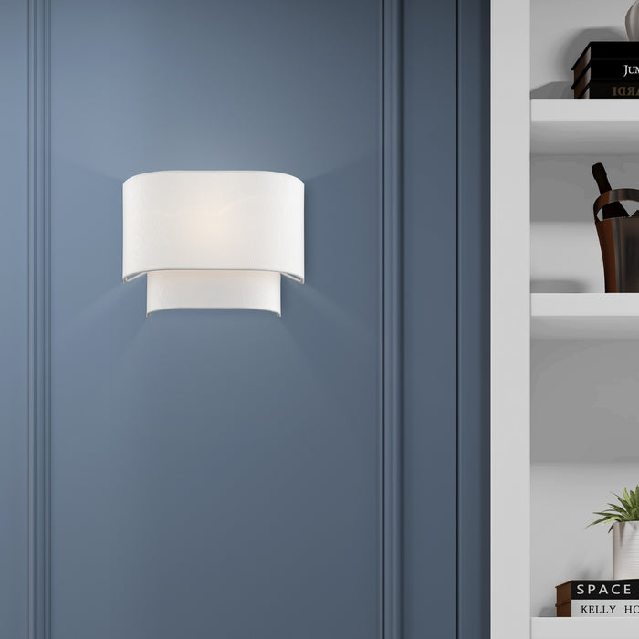 Livex Lighting - 50311-03 - One Light Wall Sconce - Manorwood - White