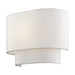 Livex Lighting - 50311-03 - One Light Wall Sconce - Manorwood - White
