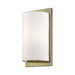 Livex Lighting - 50860-01 - One Light Wall Sconce - Brenton - Antique Brass