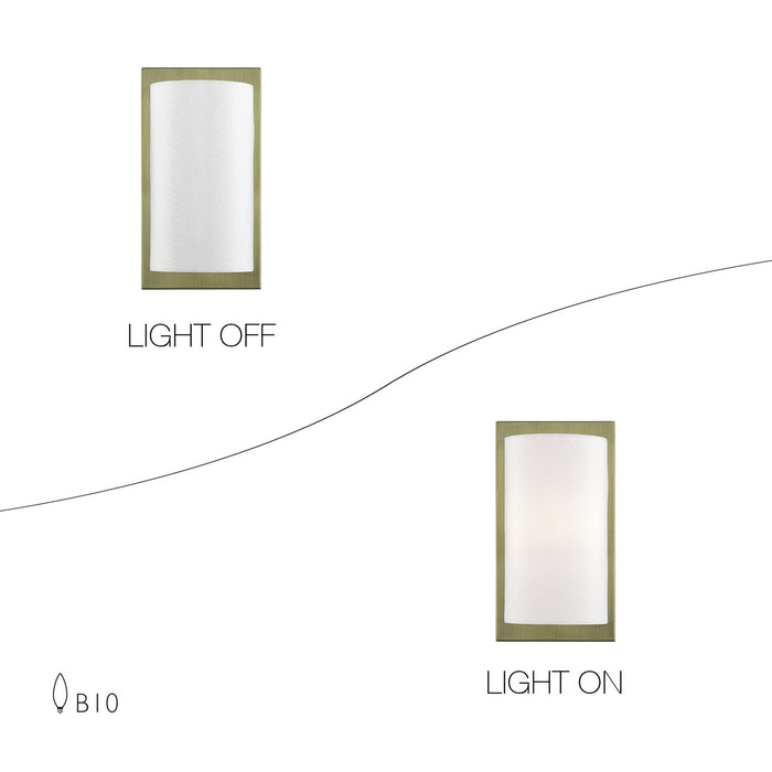 Livex Lighting - 50860-01 - One Light Wall Sconce - Brenton - Antique Brass