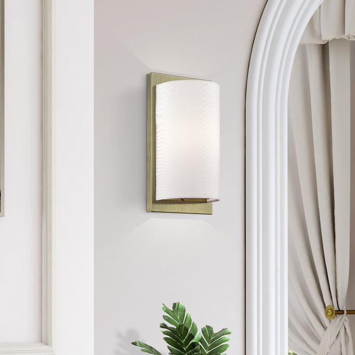 Livex Lighting - 50860-01 - One Light Wall Sconce - Brenton - Antique Brass