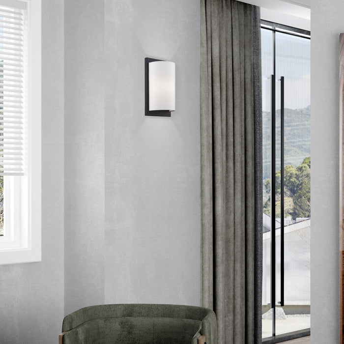 Livex Lighting - 50860-04 - One Light Wall Sconce - Brenton - Black