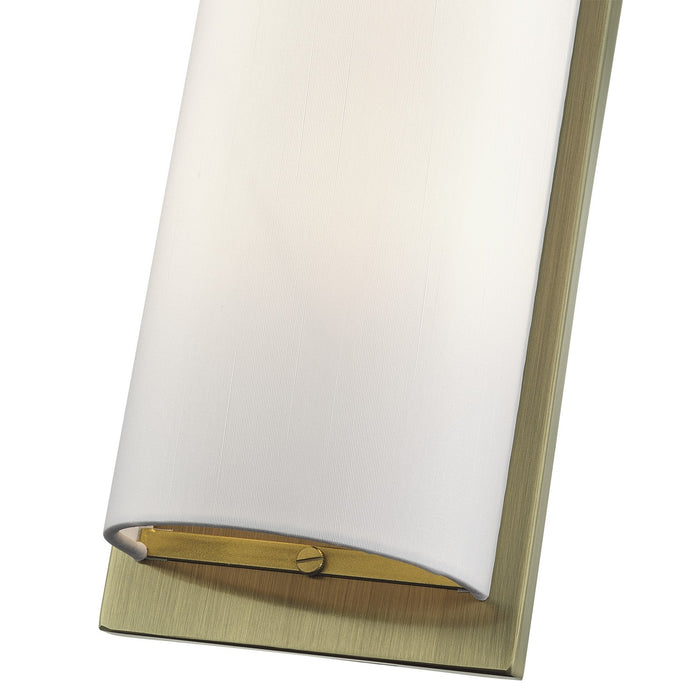 Livex Lighting - 50861-01 - One Light Wall Sconce - Brenton - Antique Brass