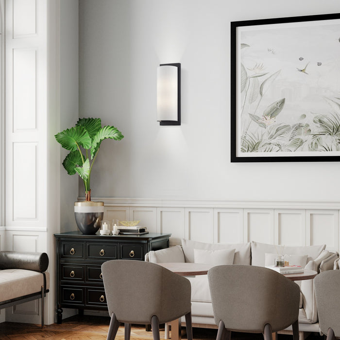 Livex Lighting - 50861-04 - One Light Wall Sconce - Brenton - Black