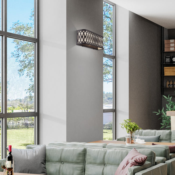 Livex Lighting - 53430-92 - Two Light Wall Sconce - Vistaview - English Bronze