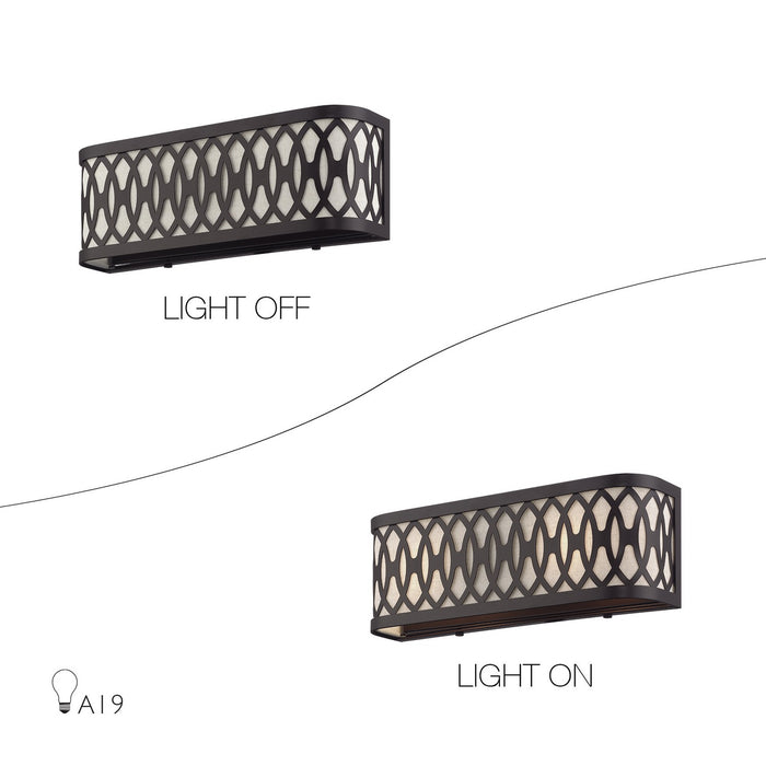 Livex Lighting - 53430-92 - Two Light Wall Sconce - Vistaview - English Bronze