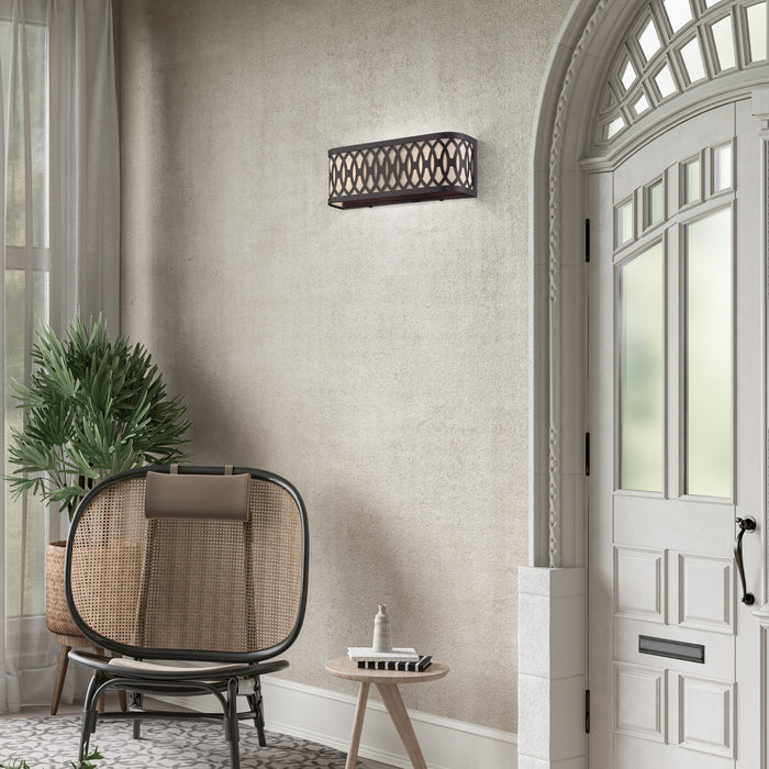 Livex Lighting - 53430-92 - Two Light Wall Sconce - Vistaview - English Bronze