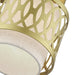 Livex Lighting - 53431-33 - One Light Semi-Flush Mount - Vistaview - Soft Gold
