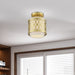 Livex Lighting - 53431-33 - One Light Semi-Flush Mount - Vistaview - Soft Gold